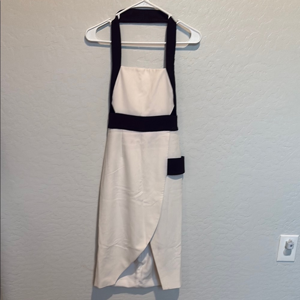 Finders Keepers Black and White Cocktail Dress